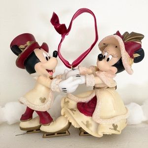 Disney Victorian Mickey and Minnie Ornament